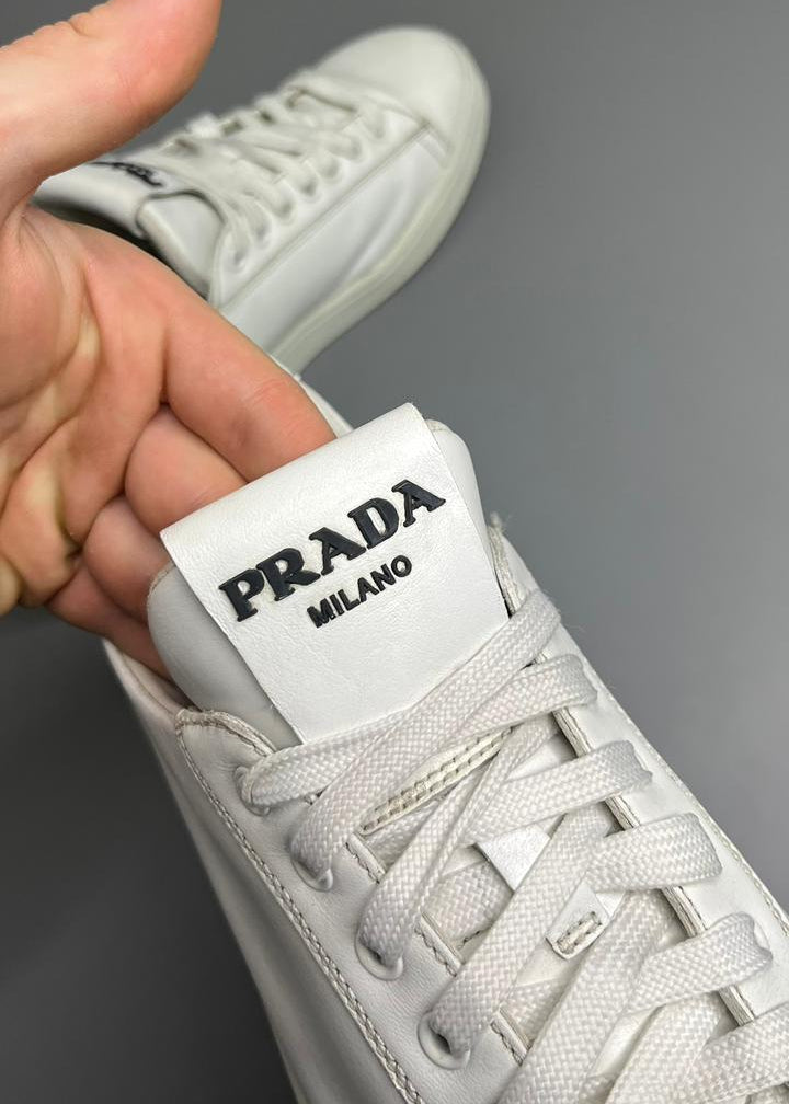 Tênis Prada Couro Branco