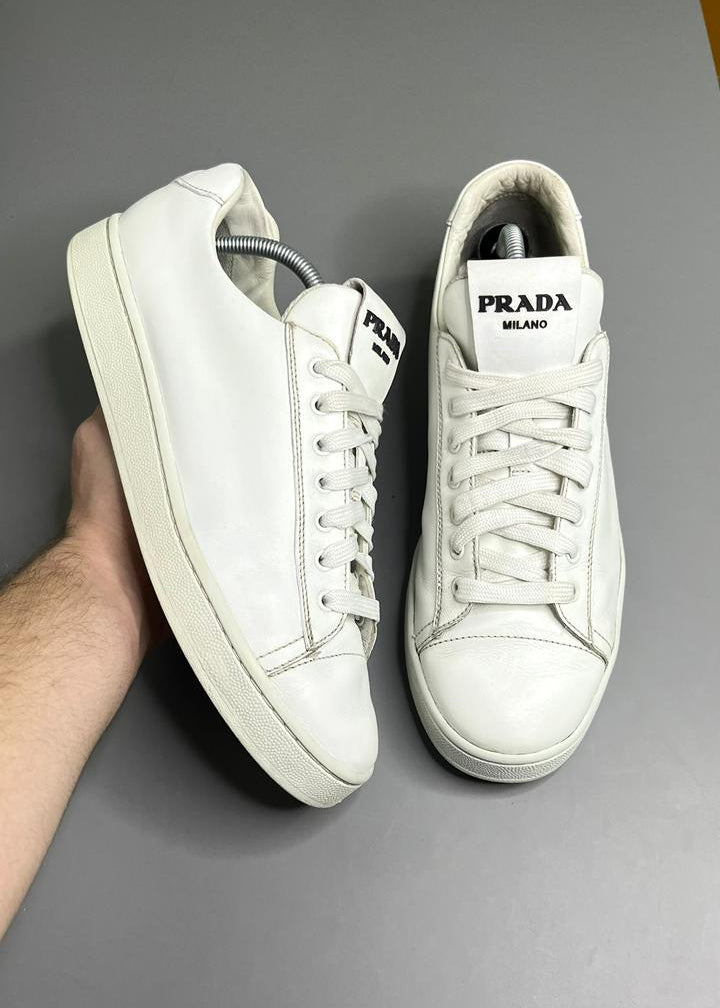 Tênis Prada Couro Branco