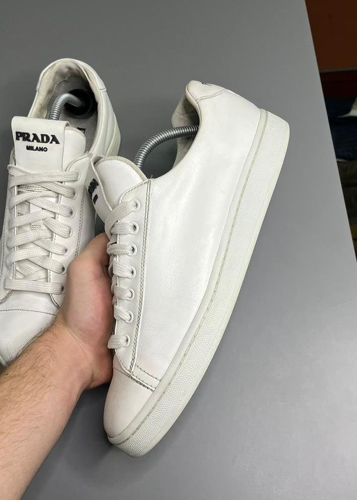 Tênis Prada Couro Branco