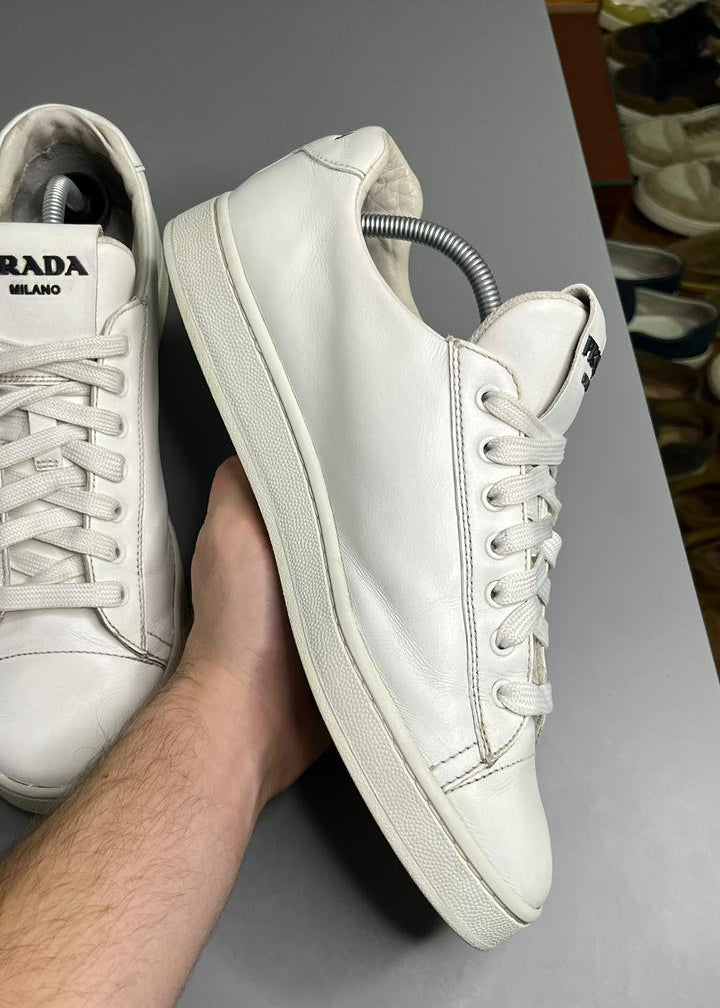 Tênis Prada Couro Branco