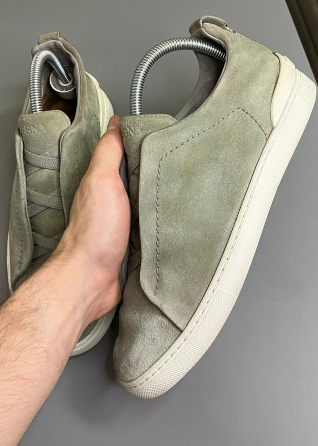 Zegna Triple Stitch Camurça