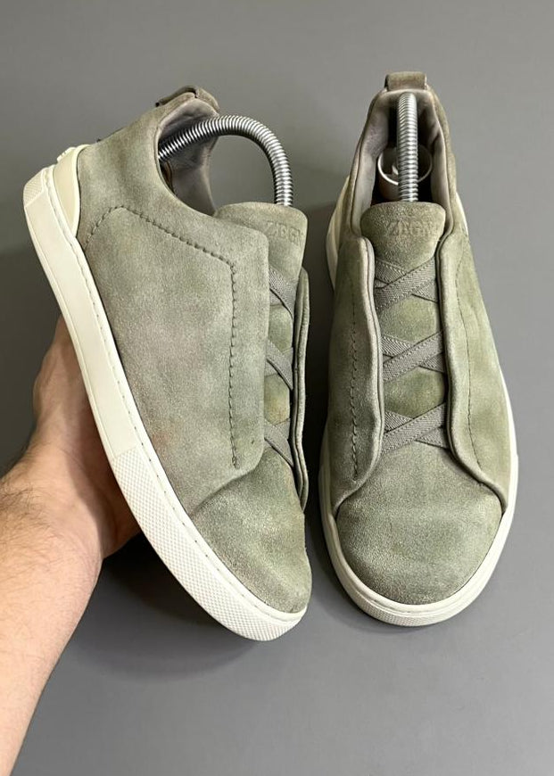 Zegna Triple Stitch Camurça