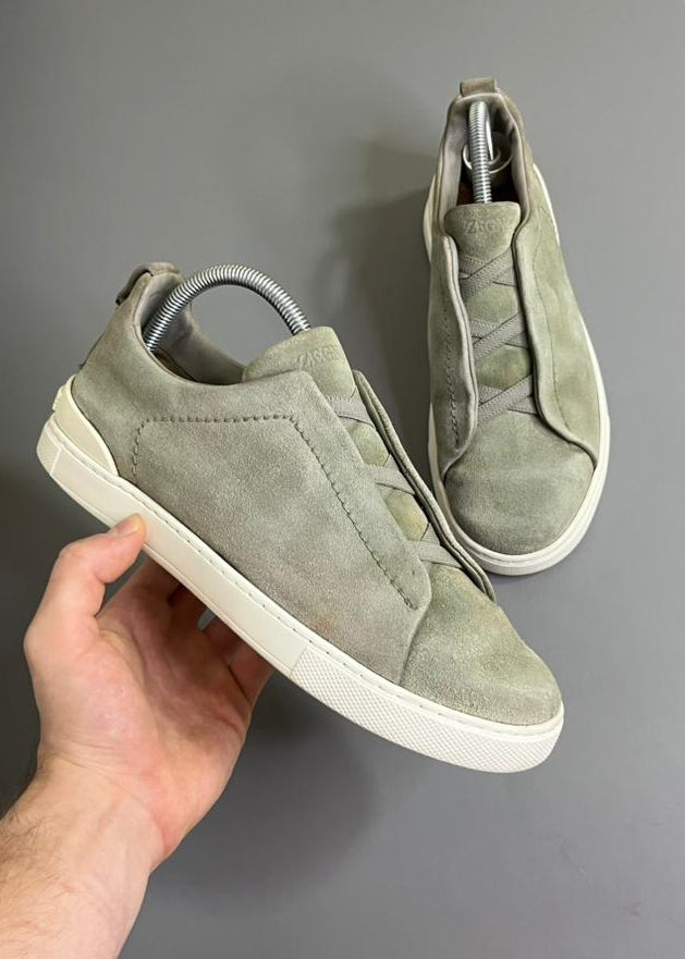 Zegna Triple Stitch Camurça