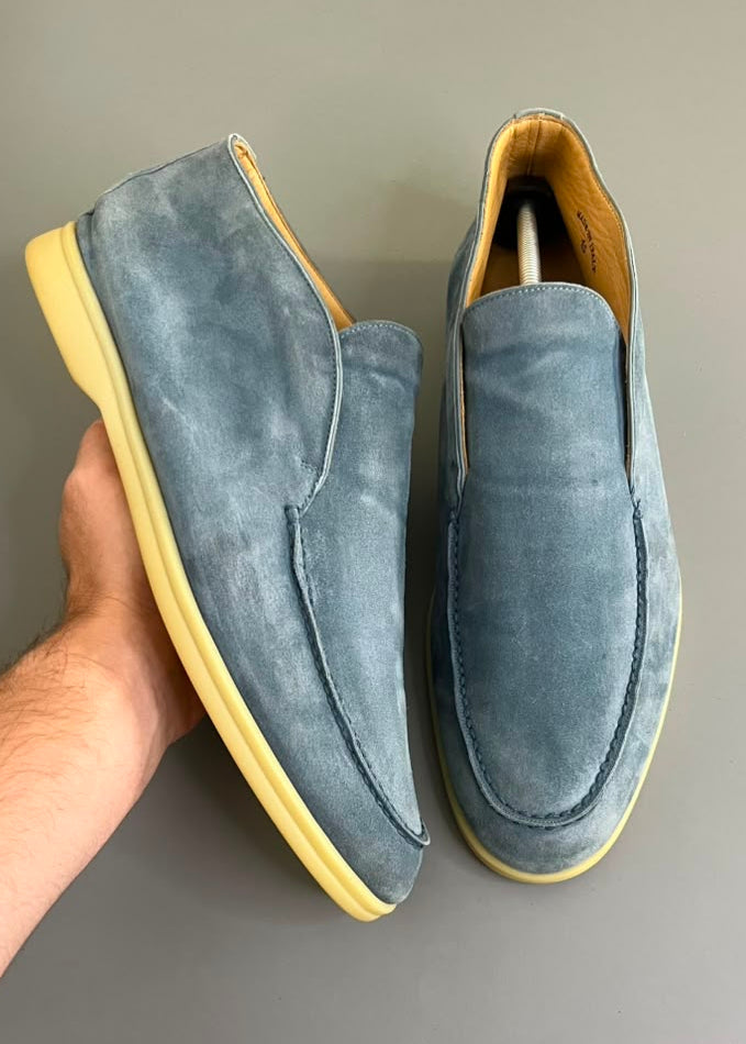 Loro Piana Open Walk Camurça Azul