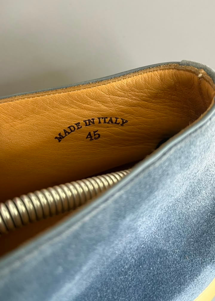 Loro Piana Open Walk Camurça Azul