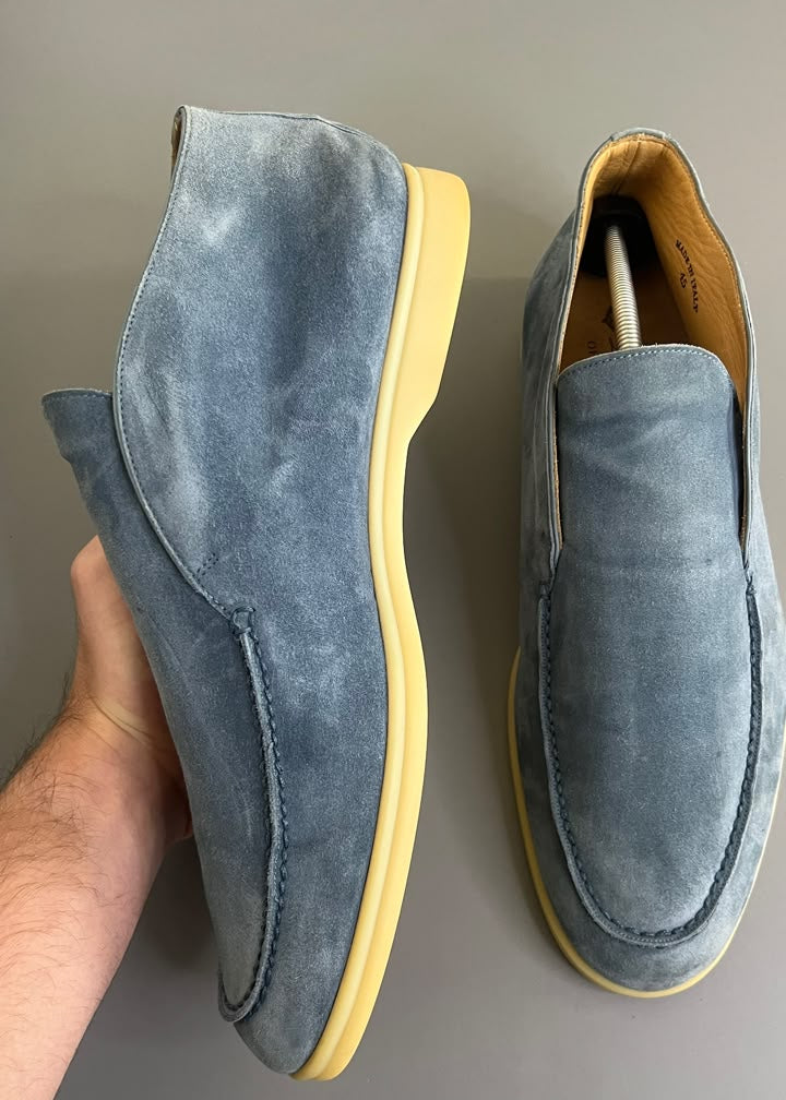 Loro Piana Open Walk Camurça Azul