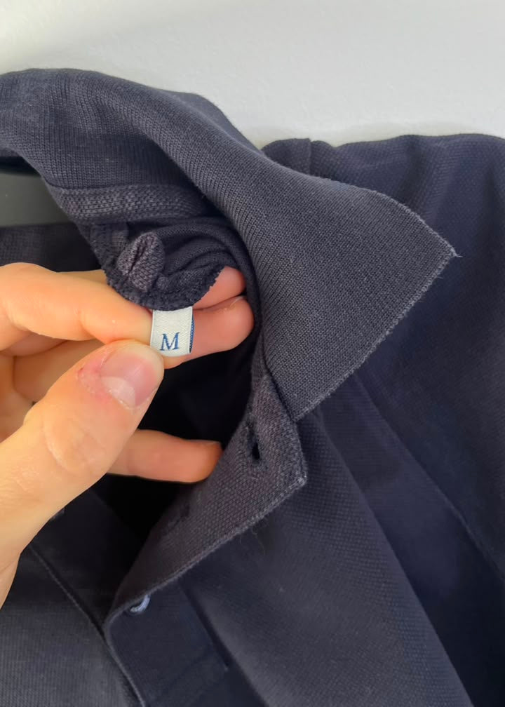 Polo Moncler Azul Marinho