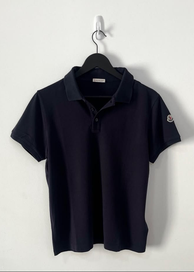 Polo Moncler Azul Marinho
