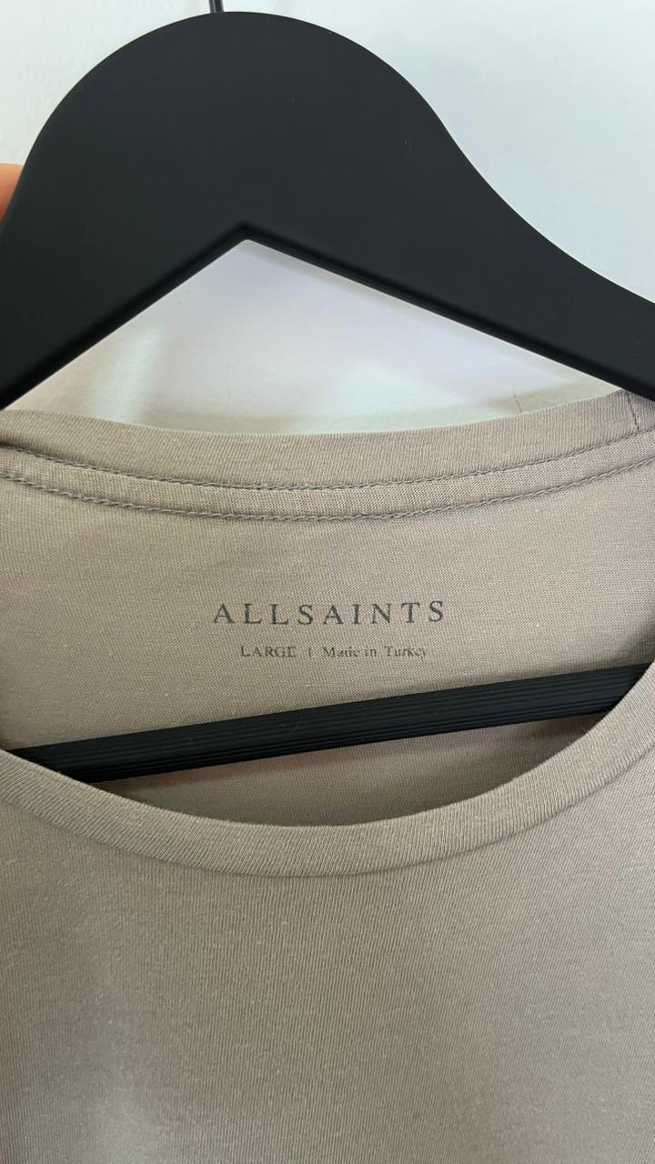 Camiseta All Saints Bege