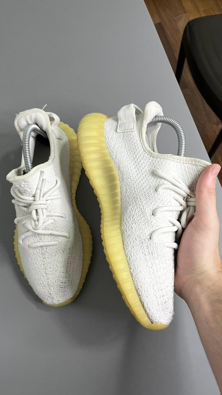 Tênis Adidas Yeezy 350 cream white 4