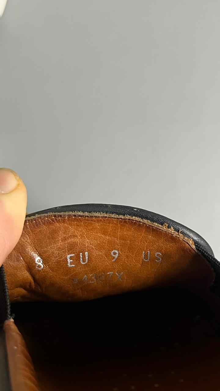 Tênis Slip On Zegna Preto Couro 10