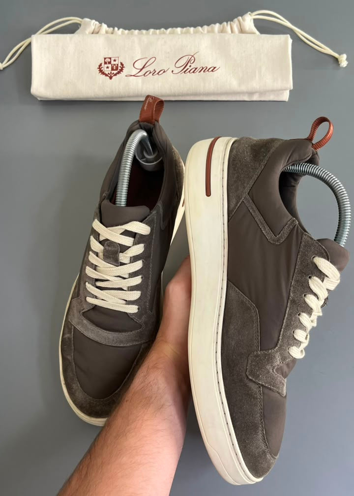 Loro Piana Newport Cinza / Verde