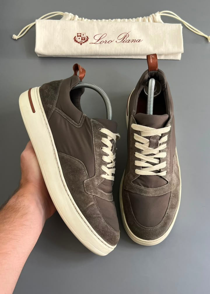 Loro Piana Newport Cinza / Verde