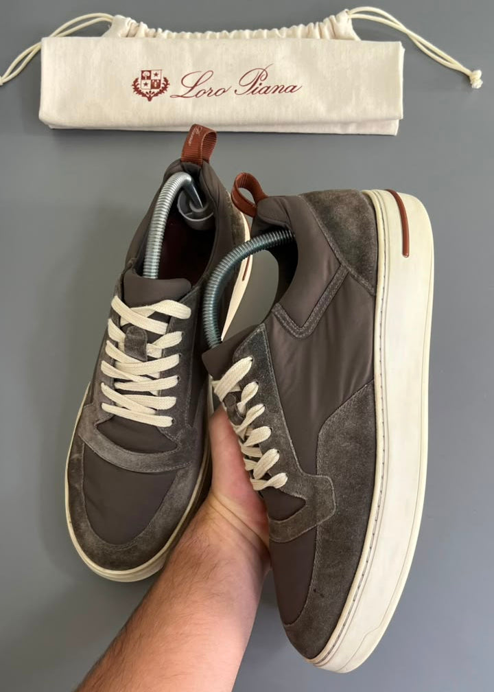 Loro Piana Newport Cinza / Verde