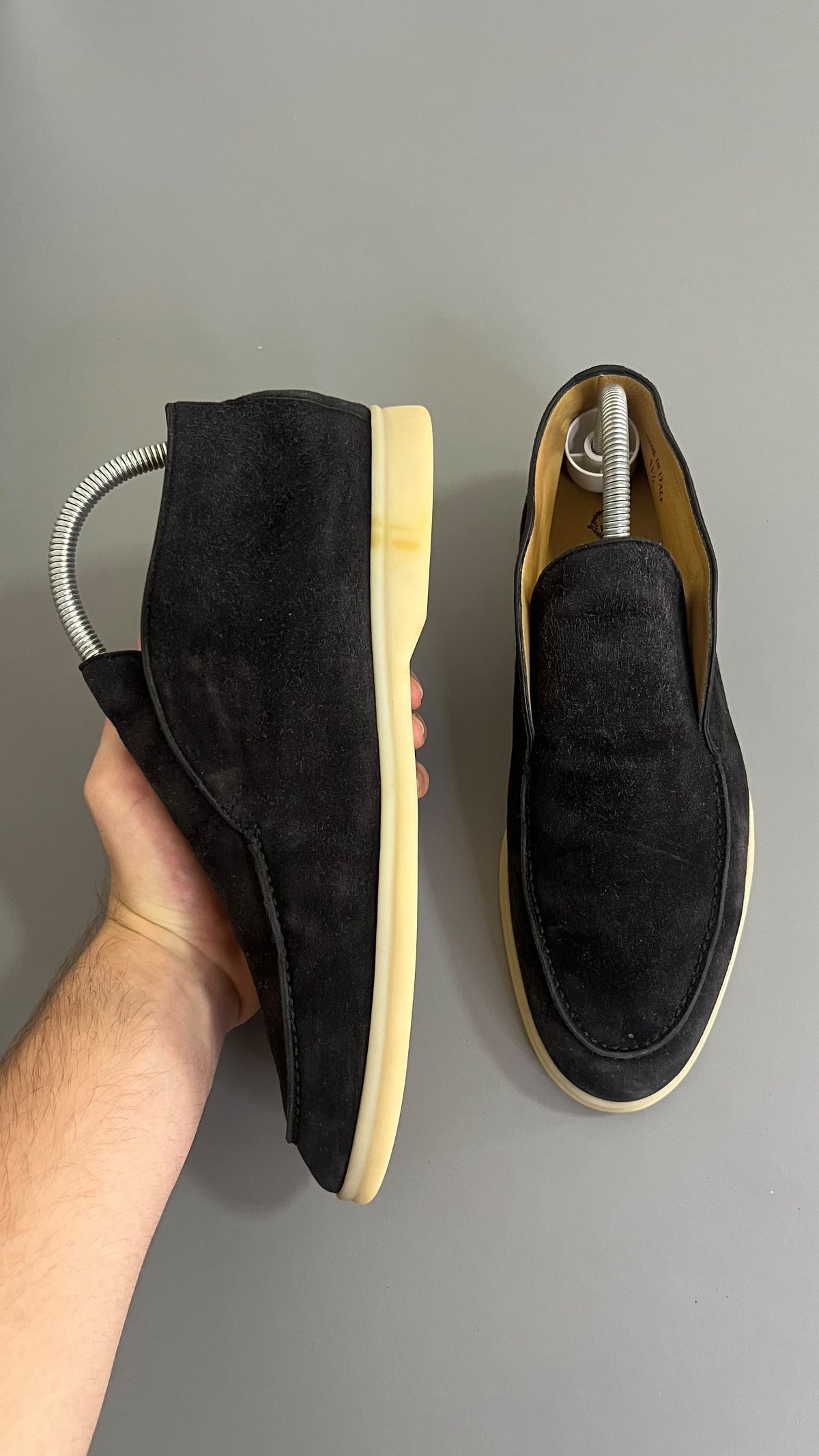 Loro Piana Open Walk Camurça Preto